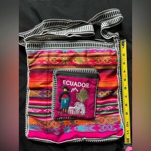Colorful Patterned Ecuador Bag New